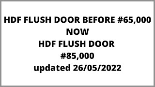 COST OF HDF FLUSH DOOR DESIGN IN LAGOS NIGERIA  WOODEN DOOR DESIGN [upl. by Vanden]