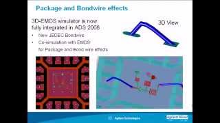 Package and Bondwire Effects in ADS With EMDS [upl. by Audwin397]