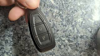 Ford Fiesta 2020 keyless ignition fob battery change [upl. by Brigida992]