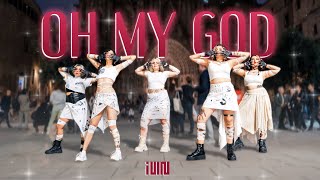 KPOP IN PUBLIC GIDLE 여자아이들  OH MY GOD Halloween ver I Dance Cover by BERRYBANG CREW BCN [upl. by Eimma533]