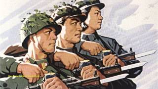 North Korean Song Soldiers Let Us Become Human Bombs to Defend the General  Instrumental [upl. by Euk127]