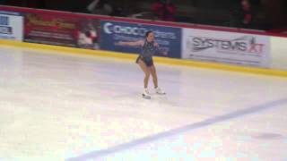 Mariah Bells Short Program 2015 Glacier Falls [upl. by Hazard]