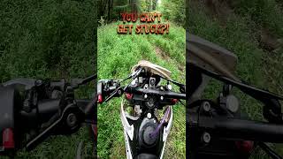 Riding is easy in AWD  ALL WHEEL DRIVE dirt bike  Christini AWD 250cc big wheel [upl. by Jaela308]