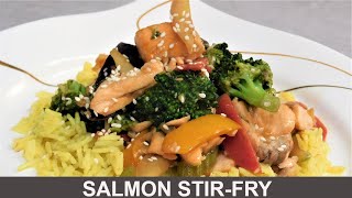 Salmon StirFry [upl. by Bullard]