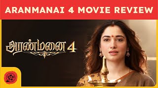 Aranmanai 4 movie review by Filmiscore  Sundar C  Tamannaah  Raashii Khanna  HipHop Tamizha [upl. by Esilehs]