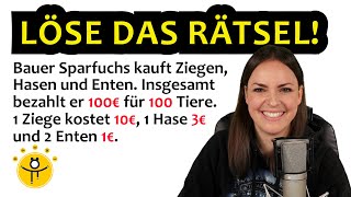 Ein kleines Mathe Rätsel – Wer kann es lösen [upl. by Buyer]