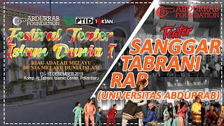 Festival Teater Islam Dunia 1 2019  SANGGAR TABRANI RABUniversitas Abdurrab [upl. by Vanessa]