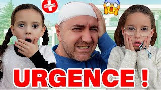 URGENCE pour PAPA à CAUSE des FILLES [upl. by Deegan955]