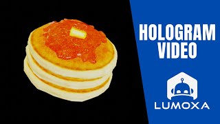 Pancake  animation 3D pour Hélice holographique  Holographic fan [upl. by Nagorb]