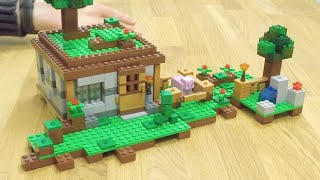 Connect amp Build your own modules  LEGO Minecraft  Rebuild [upl. by Eradis374]