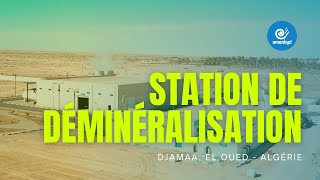 Station de déminéralisation des eaux saumâtres Djamaa El Oued [upl. by Lally325]