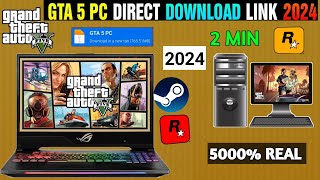 Download Gta 5 Free In Pc Or Laptop  How To Download Gta 5 Pc Free  Gta 5 For Free [upl. by Enyalb]