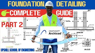 ArchiCAD Tutorial Placing Column Bases and Columns on a Floor Plan for a 4Story Building PART 2 [upl. by Algie]