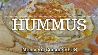 Como hacer Hummus con Monsieur Cuisine Plus  Ingredientes entre dientes [upl. by Gaves]