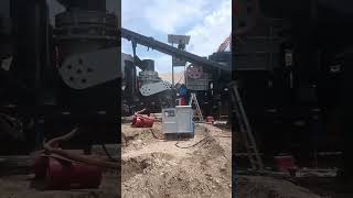 PE500x750 jaw crusher with HP200 multicylinder cone crusher and 3YK1548 vibrating screen [upl. by Bores]