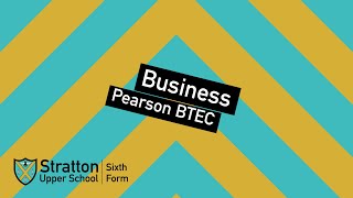 Business Studies  Pearson BTEC [upl. by Lazarus]