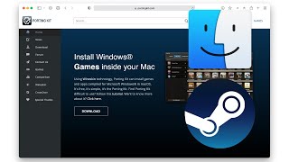 如何用Porting Kit在macOS上玩Windows的Steam遊戲（限intel） [upl. by Zolner]