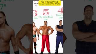 WWEs 10 Tallest Superstars of All Time [upl. by Portia332]