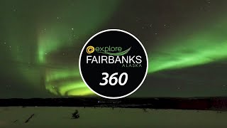 360degree Aurora Season in Fairbanks Alaska [upl. by Ytissac380]