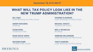 What will tax policy look like in the new Trump administration [upl. by Elocon]