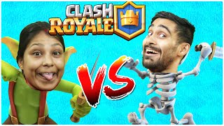 Goblins Vs Skeleton Deck  Clash Royale Challenge [upl. by Ognimod]