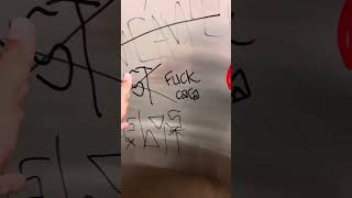 Albertsons Bathroom Gang Graffiti [upl. by Wiltsey]