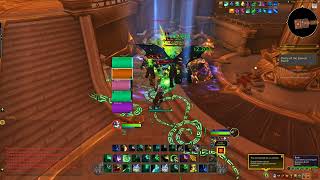 War Within Beta Mistweaver Healing Gameplay  Heroic Dungeon  Priory of the Sacred flame [upl. by Notsej275]