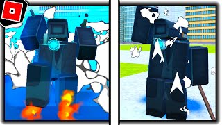 How to get JETPACK DOUBLE PLUNGER CAMERAMAN MORPH in ST BLOCKADE BATTLEFRONT  Roblox [upl. by Elton198]