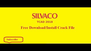 How to installCrack Silvaco TCAD Tool Full Version on Windows 10 Part 1 [upl. by Ylrebme776]