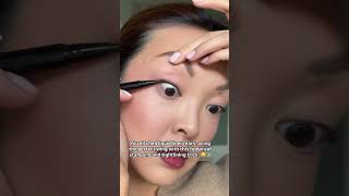 Goodbye liquid liner meltdowns 👋🏻✨eyelinerhacks wingedliner wingedeye eyelinertutorial [upl. by Nnywg716]