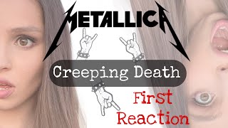 METALLICA  Russian Girl Reacts to CREEPING DEATH Moscow 1991 [upl. by Menashem195]