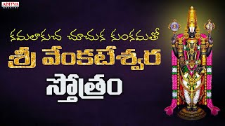 శ్రీ వెంకటేశ్వర స్తోత్రం  Popular Sri Venkateswara Stothram With Telugu Lyrical Video  Mallvika [upl. by Wurster]