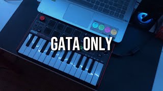 Gata Only  FloyyMenor Cris MJ  Midi Cover [upl. by Netsrejk]