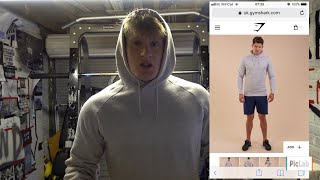 GYMSHARK REVIEW OVERSIZED HOODIE [upl. by Maddi647]