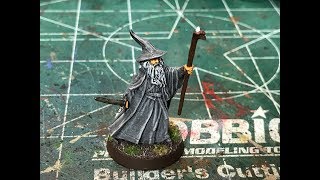 Painting Gandalf the Grey from Games Workshop [upl. by Albertson371]