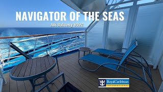 Navigator of the Seas Aft Balcony 9392 [upl. by Ecirp406]