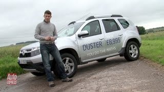 Dacia Duster review offroad  Auto Express [upl. by Boeke]