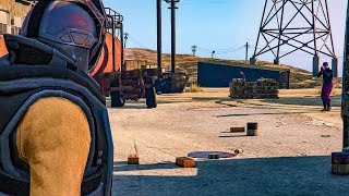 Juggernaut Minigame  GTA V Online Funny Moments  JeromeACE [upl. by Ajad]