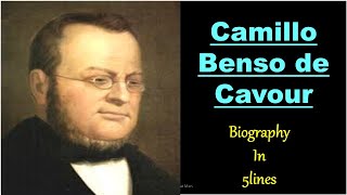 Camillo Benso de Cavour  5 lines Essay  Biography [upl. by Harehs]