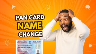 PAN Card Name Change  NSDL PAN CARD NAME CHANGE  online work [upl. by Lynette]