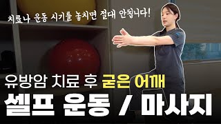 유방암 수술 후 꼭 해야하는 마사지와 운동법 [upl. by Aidam]