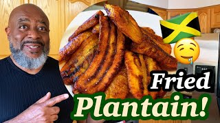 How to Fry Sweet Plantain  Deddys Kitchen [upl. by Novihc]