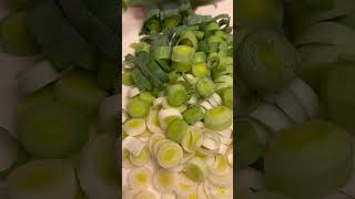 Leek and potato stew with smoked pork food delicous recipe cuisine cooking foodie stew [upl. by Publia246]