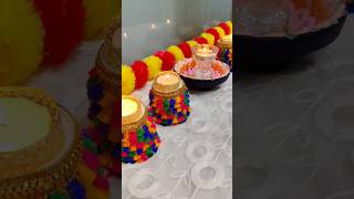 Diwali decoration ideas diwali diy craft shorts [upl. by Cassady]