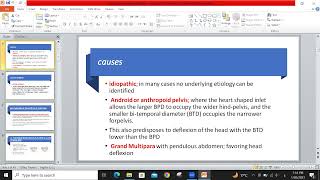 7A Malpositions amp Malpresentation part1  OBG [upl. by Katina90]