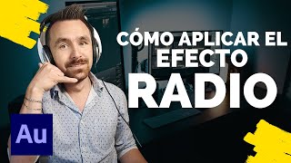 Cómo aplicar efecto RADIO a tus audios en ADOBE AUDITION  Fácil y Rápido [upl. by Roxine651]