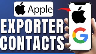 Comment Exporter Les Contacts Dun iPhone Vers Gmail  FACILE [upl. by Ardnatal]