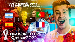 ¿ARGENTINA A LA FINAL DEL MUNDIAL QATAR 2022 🏆predicción hincha español [upl. by Kemppe]