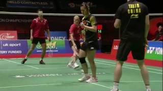 QF  XD  CADCOCKIBANKIER vs JIAMING TTIAN Q  Yonex BWF World Champs 11 [upl. by Renaldo]