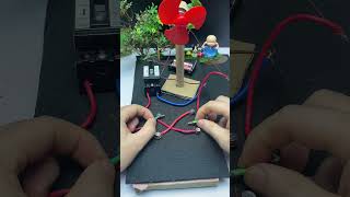 The principle of table fan control in two places shorts short diy [upl. by Maren]